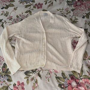 Como Sport by Cobra. Cotton Silk Cardigan small